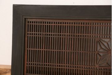 アンティーク　シックな組子欄間