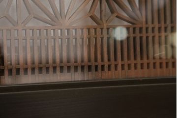 アンティーク　シックな組子欄間