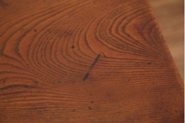 アンティーク家具　古民具・骨董　古い欅材の小さなテーブル(机)
