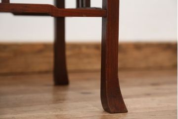 アンティーク家具　古民具・骨董　古い欅材の小さなテーブル(机)