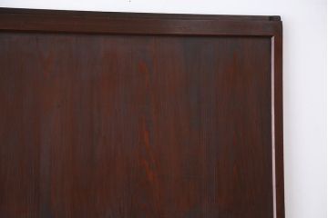 アンティーク　味わい深い幅広格子帯戸4枚セット(1)
