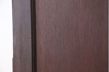 アンティーク 古い洋館の上質なモールガラス両開きドア1対(扉)