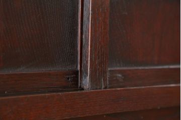 アンティーク家具　アンティーク 使い込まれた関東水屋箪笥(食器棚・収納棚)