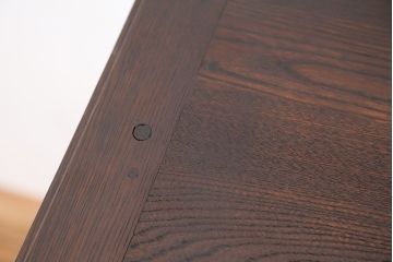 アンティーク家具　アンティーク　古いナラ材の上質なキッチンキャビネット(収納棚、食器棚)