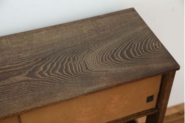 レトロ家具　昭和レトロ　1960年代　レトロなアンティーク茶箪笥(茶棚)
