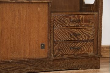 レトロ家具　昭和レトロ　1960年代　レトロなアンティーク茶箪笥(茶棚)