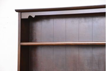 中古 松本民芸家具 二段重ね大型飾り棚(本棚・陳列棚)