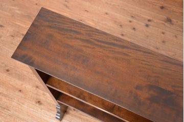 中古 松本民芸家具 二段重ね大型飾り棚(本棚・陳列棚)