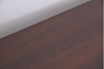 レトロ家具　昭和レトロ　上質な造りの結霜ガラス引き戸キッチン収納棚(食器棚、カウンターテーブル)