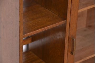 レトロ家具　昭和レトロ　古い木の小さな本箱(収納棚)