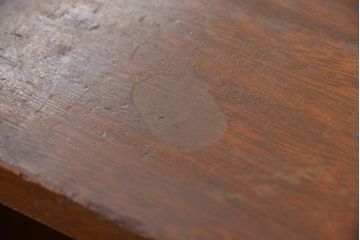 レトロ家具　昭和レトロ　古い木の小さな本箱(収納棚)