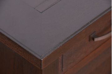 アンティーク家具　大正ロマン　総ナラ材の上質な両袖机(テーブル、作業台)