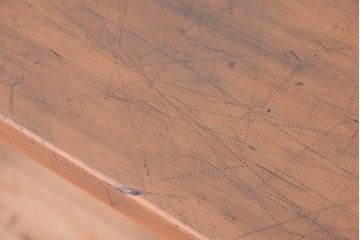 アンティーク家具　アンティーク　特大!重厚!　大きな正方形ダイニングテーブル(2)(机、作業台)