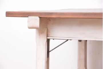 アンティーク家具　アンティーク　特大!重厚!　大きな正方形ダイニングテーブル(2)(机、作業台)