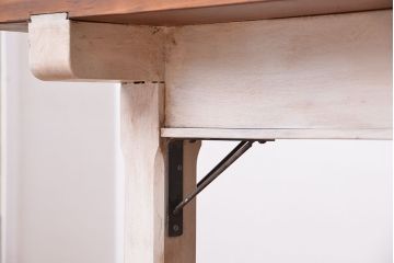 アンティーク家具　アンティーク　特大!重厚!　大きな正方形ダイニングテーブル(2)(机、作業台)
