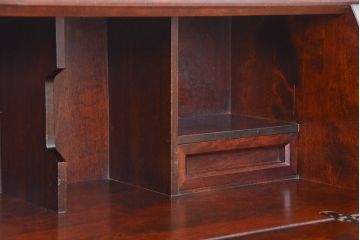 中古 北海道民芸家具 ライティングビューロー 定価約26万円　