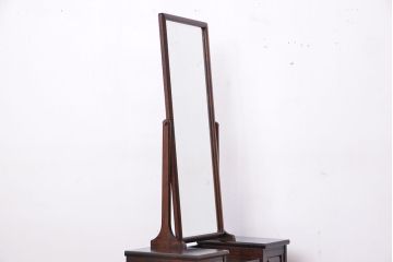 中古　北海道民芸家具　鏡台(ドレッサー)