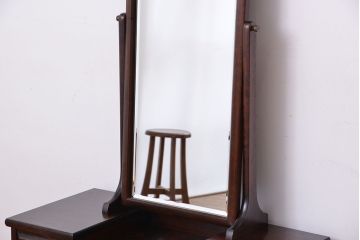 中古　北海道民芸家具　鏡台(ドレッサー)