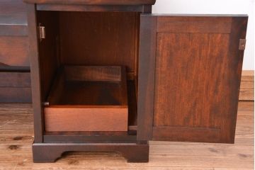 中古　北海道民芸家具　鏡台(ドレッサー)