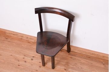 中古 北海道民芸家具 椅子 1脚(チェア)　