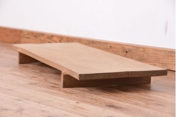 アンティーク家具　古民具・骨董　古い木味の小さな裁ち板