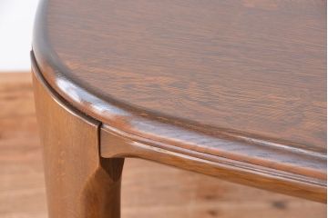 中古　飛騨産業キツツキマーク　ナラ材ダイニングテーブル