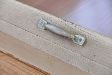 レトロ家具　昭和レトロ　古いメガネ店の卓上ガラスケース(ショーケース/陳列ケース)
