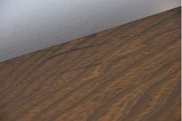 レトロ家具　昭和レトロ　古い木のダイヤガラス扉　本箱(ブックケース/収納棚)