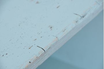 レトロ家具　アンティークペイント　レトロな飾り棚・陳列棚(2)