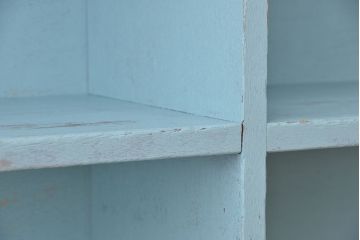 レトロ家具　アンティークペイント　レトロな飾り棚・陳列棚(2)