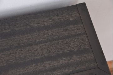 アンティーク家具　アンティーク　古い木のシックなシンプルガラス本箱(収納棚、ブックケース)