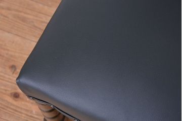 アンティーク家具　和製アンティーク　古いナラ材のシックなチェア(2)