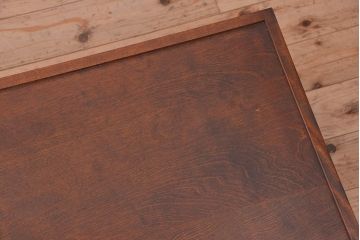 中古　北海道民芸家具　特注品　樺材　三段重ね整理ダンス(収納タンス/チェスト)