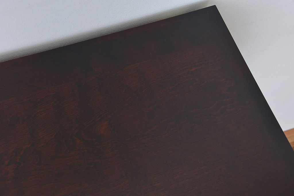 中古　北海道民芸家具　特注品　樺材　脚付き下駄箱(収納棚)(定価約20万)