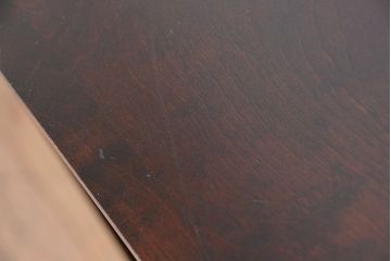 中古　北海道民芸家具　特注品　樺材　脚付き下駄箱(収納棚)(定価約20万)