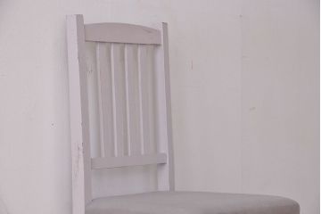 レトロ家具　昭和レトロ　日本製　かわいいペイントチェア1脚(イス・椅子)