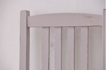 レトロ家具　昭和レトロ　日本製　かわいいペイントチェア1脚(イス・椅子)