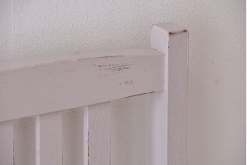 レトロ家具　昭和レトロ　日本製　かわいいペイントチェア1脚(イス・椅子)