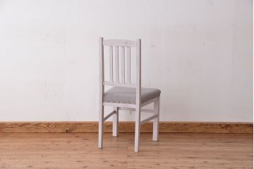 レトロ家具　昭和レトロ　日本製　かわいいペイントチェア1脚(イス・椅子)