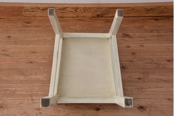 レトロ家具　昭和レトロ　日本製　かわいいペイントグレインサックチェア1脚(イス・椅子)