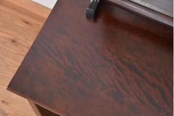 中古　北海道民芸家具　スツール付きドレッサー(鏡台)(定価約33万円)