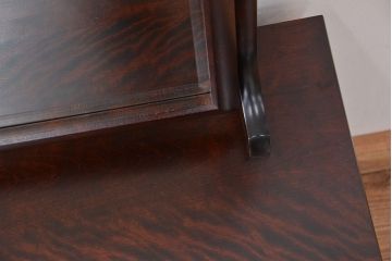 中古　北海道民芸家具　スツール付きドレッサー(鏡台)(定価約33万円)