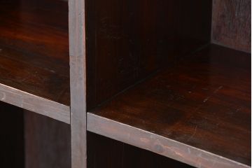 アンティーク家具　アンティーク　古い木の引き出し　12マス目棚(ロッカー/収納棚)(本棚/飾り棚)小