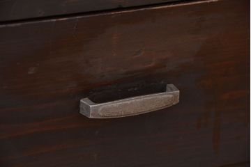 アンティーク家具　アンティーク　古い木の引き出し　12マス目棚(ロッカー/収納棚)(本棚/飾り棚)小