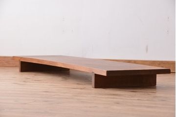 アンティーク家具　古民具・骨董　古い木の一枚板・裁ち板(作業台/机)