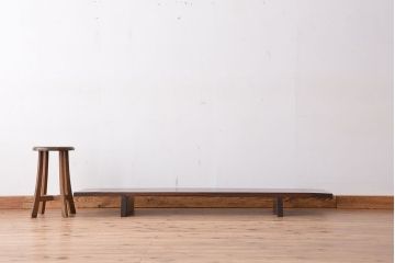 アンティーク家具　アンティーク　古い木の使い込まれた裁ち板(作業台/机/古民家再生)
