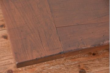 アンティーク家具　アンティーク　古い木の使い込まれた裁ち板(作業台/机/古民家再生)