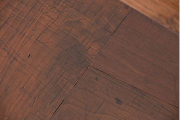 アンティーク家具　アンティーク　古い木の使い込まれた裁ち板(作業台/机/古民家再生)