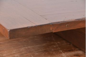 アンティーク家具　アンティーク　古い木の使い込まれた裁ち板(作業台/机/古民家再生)