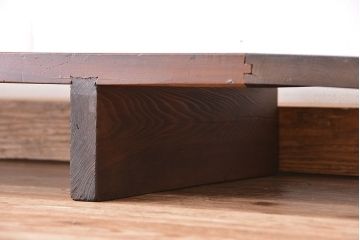 アンティーク家具　アンティーク　古い木の使い込まれた裁ち板(作業台/机/古民家再生)